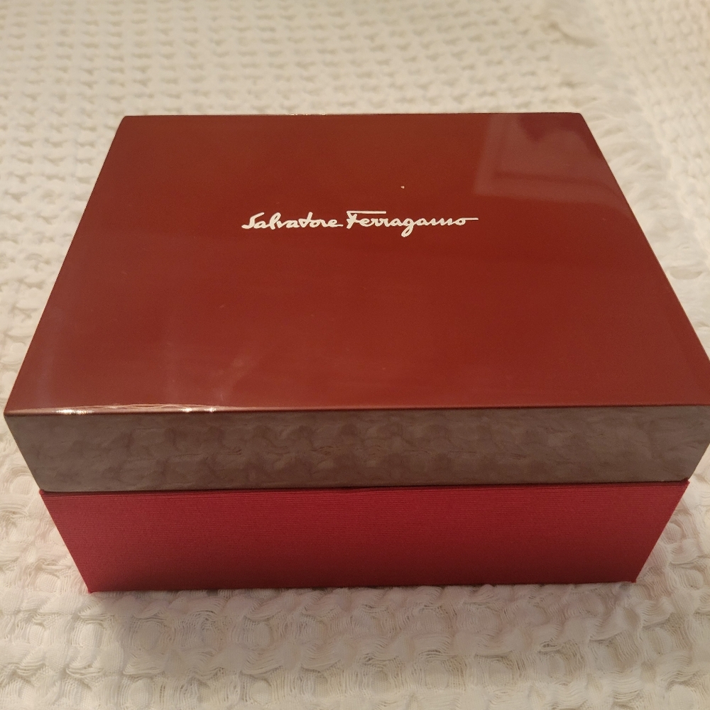 Salvatore Ferragamo Elegant Gold and Blue Watch - Picture 10 of 13